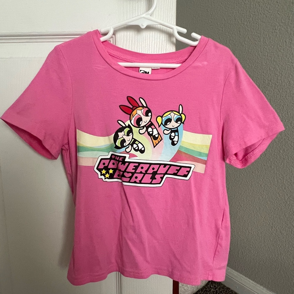 Cartoon Network Pink Powerpuff Girls Tee